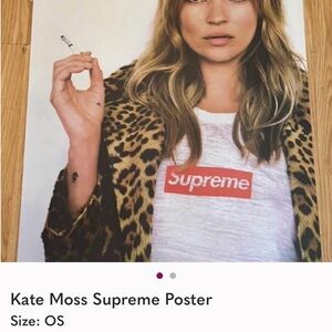 Supreme Leopard Print Fashion Poster
